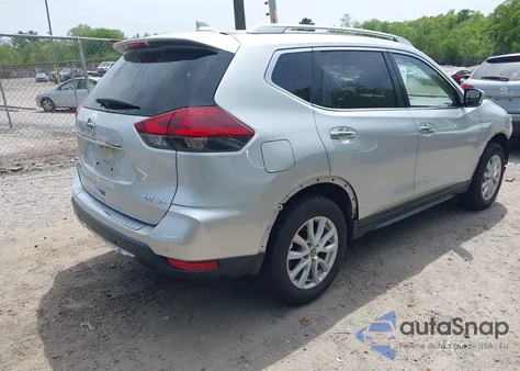 2019 Nissan Rogue Sv из США, поврежденный, VIN JN8AT2MV8KW373935